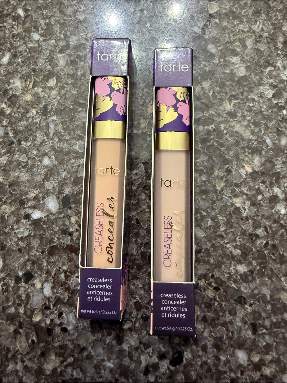 tarte Creaseless Concealer Duo - light, medium, and light beige